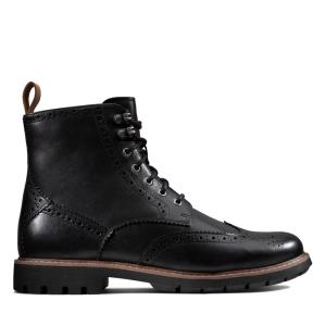 Men's Clarks Batcombe Lord Originals Boots Black | CLK421TNX
