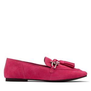 Women's Clarks Pure 2 Tassel Loafers Pink | CLK920NVA