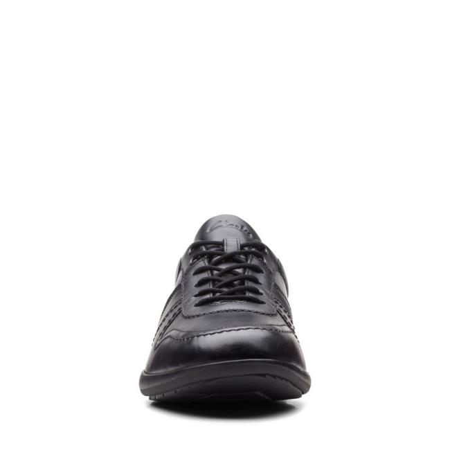 Men's Clarks Konrad Lace Dress Shoes Black | CLK491QXG